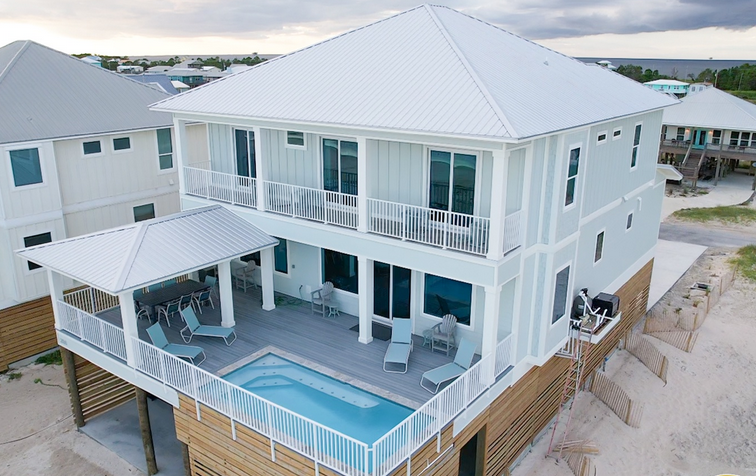 Renting a Beach House in Fort Morgan with a Private Pool